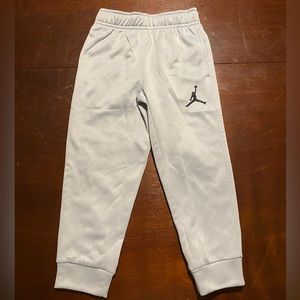 Jordan Boys Joggers Sweatpants Gray Size 5
